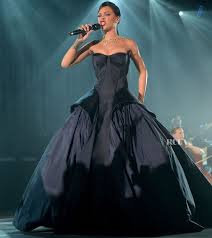 Rihanna In Zac Posen First Annual Diamond Ball For The Clara Lionel Foundation Performance Red Carpet Fashion Awards Rihanna Black Dress Ball Gowns Rihanna Photos