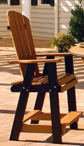 Leisure Lawns Amish Made Recycled Plastic Balcony Chair Bar Height Model 321b Lead Time To Ship 14 Weeks Balcony Chairs Chair Outdoor Patio Set