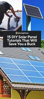 You might break or ruin a few during construction. 15 Diy Solar Panel Tutorials That Will Save You More Than A Few Bucks