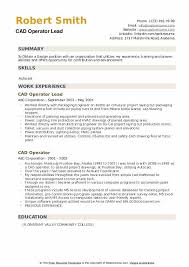 cad operator resume samples qwikresume
