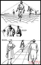 Kim Jung Gi How To Draw Figures In Perspective Drawing Figures 038 People In Perspective Drawing With One Point Two Point Pers Perspective Drawing Lessons Perspective Drawing Perspective Art