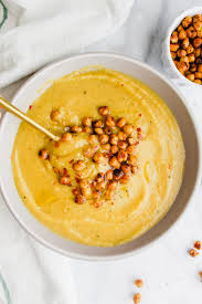 Golden Delicata Squash Soup With Crispy Garlic Chickpeas Recipe Delicata Squash Recipe Garlic Chickpeas Delicata Squash Soup Recipe