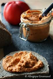 Tartinade De Poivrons Sans Gluten Sans Lait Sans Oeufs Allergique Gourmand Tartinade Recette Cuisine Et Boissons