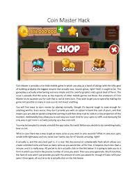 Through this updated and new tool you can generate unlimited coin master spin each day. Working Hack For Coin Master By Check Out Coin Master Game Issuu