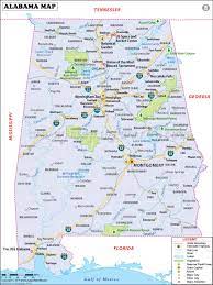 With a total of 1,500 miles (2,400 km) of inland waterways, alabama has among the most of any state. Map Of Alabama Map Of Florida Map Alabama