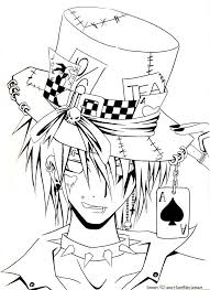 The boy met the wolf. Anime Coloring Sheets Boy Novocom Top
