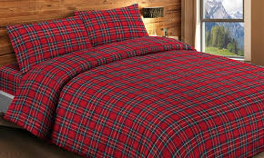 Lenzuola scozzesi ikea / copripiumino letto matrimoniale scozzese 100 cotone gabel. Fino A 55 Su Linea Letto Scozzese Groupon