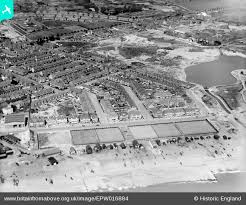 The eastbourne international is a tennis tournament on the women's tennis association tour and the atp tour held at the devonshire park lawn tennis club, eastbourne, united kingdom.held since 1974, it is classified as a wta premier tournament on the wta tour and an atp tour 250 series on the atp tour. Epw016884 England 1926 Tennis Courts And Crumbles Pond Eastbourne 1926 Britain From Above