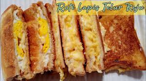 Lihat juga resep roti tawar goreng (isi selai pisang coklat keju) enak lainnya. Roti Tawar Lapis Telur Keju Lumer Sarapan Praktis Enak Mudah Youtube