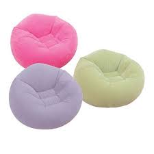 Intex Beanless Bag Chair Dorm Seating College Dorm Room Furniture Dorm Room Seating