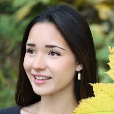 Minimalist Hammered Gold Filled Dangle Earrings • Modern Lever-back Tag  Gold Drop Earrings by Burnish