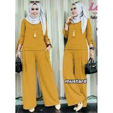 Katalog setelan kulot atasan gantung muslim maria. Harga Kulot Atasan Bawahan Muslim Atasan Muslim Terbaik Agustus 2021 Shopee Indonesia