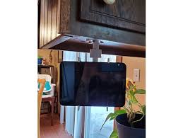 Kitchen under cabinet tv mount folding flip swivel flat tv mount new open box. Echo Show 8 Under Cabinet Swivel Mount By Pyrochild Thingiverse