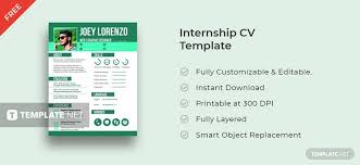 It is also available formatted for a4 paper here.) download cv template (doc format) my safe download promise. 10 Internship Resume Templates Pdf Doc Free Premium Templates