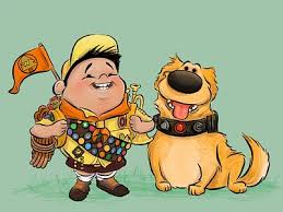 Russell And Dug by Scott Soeder
