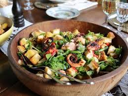 Octopus Panzanella Recipe Food Network Recipes Panzanella Recipe Giada In Italy Recipes