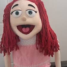 GIRL PUPPET Ruddy-cheeked Cute
