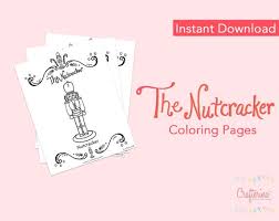 Search over 1243000 free printable coloring page printable pages for coloring together with. Nutcracker Ballet Pdf Coloring Sheets 12 Pages Printable Etsy
