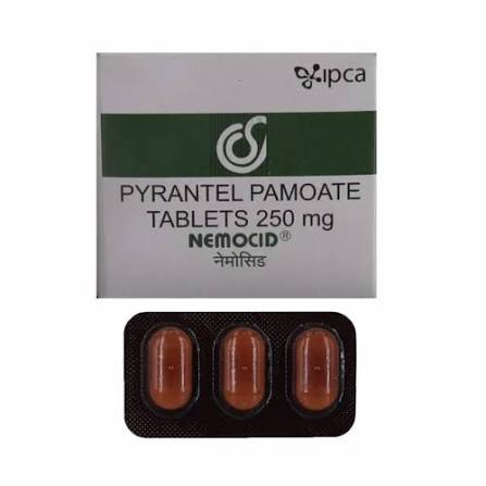 Nemocid Tablet (Pyrantel Pamoate) at ₹ 16/piece | Pyrantel Pamoate in Nagpur | ID: 24252176788