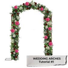 Take each of the plastic flower pots and insert one of the branches vertically. Wedding Arches Learn How To Make Your Own Wedding Flowers Detail Tutorials And Recipes For Bridal Bo Arch Decoration Wedding Wedding Arch Floral Arch Wedding