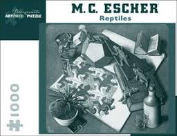 Maybe you would like to learn more about one of these? Reptiles 1000 Piece Artpiece Jigsaw Puzzle By M C Escher 9780764946417 Booktopia