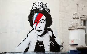In doing so, banksy appears to have thrown his support behind a campaign to turn the building in reading into an arts venue. Banksy Draws The Queen As Ziggy Stardust