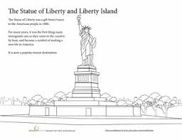 Summer Vacation Coloring The Statue Of Liberty Statue Of Liberty Summer Vacation Statue Of Liberty Book