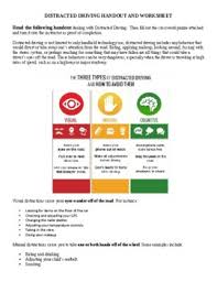 distracted driving teaching resources teachers pay teachers