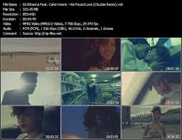 Rihanna Videos Download Rihanna Feat Calvin Harris Music Video We Found Love Chuckie Remix