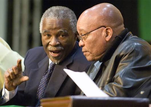 Jacob Zuma threatened 'punitive costs order' if Thabo Mbeki stopped funding his defence