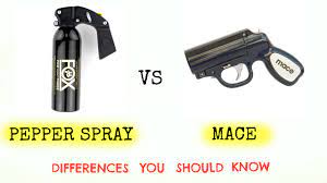 Pepper Spray Vs Mace Important Differences Youtube