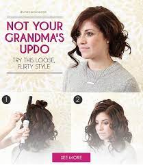 Not Your Grandma S Updo Try This Loose Flirty Style More Diy Hairstyles Fancy Hairstyles Pretty Hairstyles