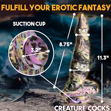 Creature cocks - Cyclops Monster Silicone Dildo