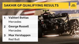In qualifying 1, bottas set the fastest time at 1m14.221s, eight thousandths faster than hamilton (who had his fastest time deleted after running too wide at piratella, and used two sets of soft. Sakhir Grand Prix Valtteri Bottas Just Beats George Russell To Pole For Mercedes One Two Bbc Sport