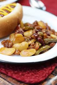 Very quickly, the hot dog bun went from being all i wanted from the chinese bakery, to the last thing i wanted…replaced by the likes of the much more palatable. Crockpot Baked Beans Video Mostly Homemade Mom