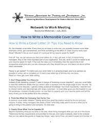 How to start a cover letter. How To Write A Memorable Cover Letter