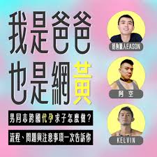 我是爸爸也是網黃：男同志跨國代孕求子怎麼做? 流程、問題與注意事項一次告訴你Ft. Eason、阿空、Kelvin 潤男的Room Podcast –  Podtail