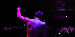 Look at the NLE Choppa concert at with Tisakorean and Luh Tyler.