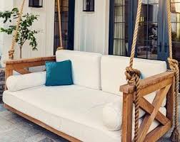 Sunbrella Porch Swing Cover White Mattress Cover Outdoor Bed Twin Mattress Cover Indoor Outdoor Sunbrella Mattress Cover Day Bed Sheet Porch In 2020 Porch Swing Bed Porch Swing Bed Swing