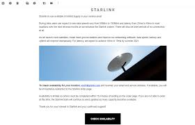 We did not find results for: New Email From Starlink Starlink Is Now Available In Limited Supply In Your Service Area Starlink
