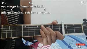 Cidro Didi Kempot Cover By Singgih Amasto Chord Kunci Gitar Mudah Pemula Youtube