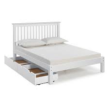 The novogratz kelly full bed with drawers features four drawers, two on each side, that are deep and wide enough to store plenty of soft items. Customer Favorite Barcelona Full Wood Platform Bed With Storage Drawers White Accuweather Shop