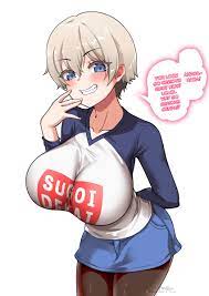 I love big boobs 🥵🥵🥵 (art made by I don't who made this art, but I love big  boobs 🥵🥵🥵🥵🥵) : rUzakiChan