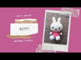 Free baby blanket knitting pattern. Miffy How To Crochet Amigurumi Tutorial Youtube