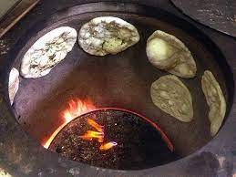 Making Naan On A Very Hot Clay Tandoor Oven Naan Bread Tandoor Oven Recipes With Naan Bread