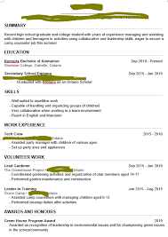 appreciate critique (camp counselor
