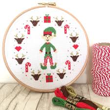 Check spelling or type a new query. Christmas Elf Cross Stitch Kit For Beginners Hannah Hand Makes