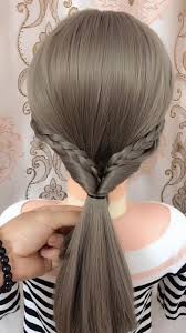 30 Simple Braids Hairstyles Videos Braids Hairstyle Hairstyles Simple Vid Braids Hairstyle Hair Videos Hair Braid Videos Braided Hairstyles Easy