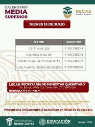 Las becas benito juárez son una iniciativa del gobierno de méxico. Informacion De Becas Benito Juarez Emsad 34 Escolasticas Facebook