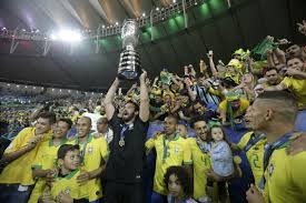 It was held in brazil and took place between 14 june and 7 july 2019 at 6 venues across the country. Historymakers Here S The Brazil Squad That Won Copa America 2019 The New Indian Express